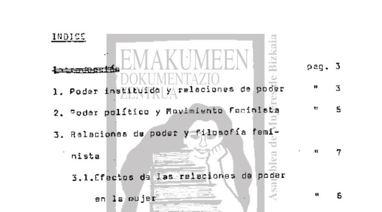 DOCUMENTO 📄 Jornadas Estatales de Feministas Independientes (1983)