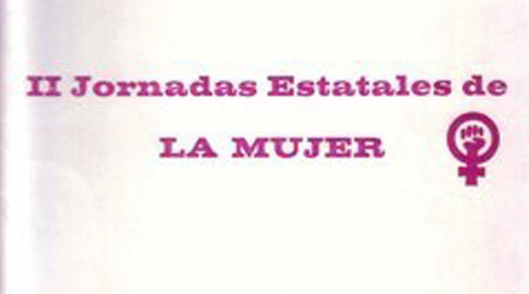 DOCUMENTO 📄 Jornadas Feministas Estatales de la Mujer (1979)
