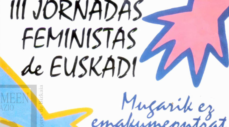 DOCUMENTO 📄 III. Jornadas Feministas de Euskadi (1994)